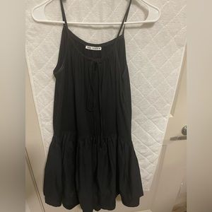 Black zara dress